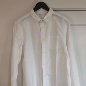 ALLSAINTS Stukeley Shirt White Large